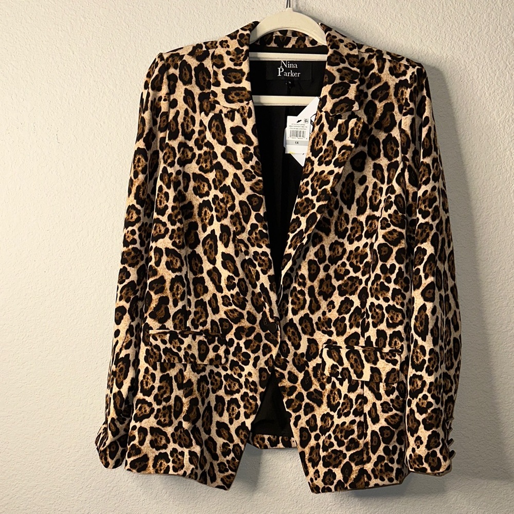 Parker Women's‎ Animal Print Blazer